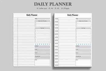 Daily Planner, Daily Journal, Daily Organizer, Daily Agenda, Daily  Checklist, by SOFYA, Dec, 2023