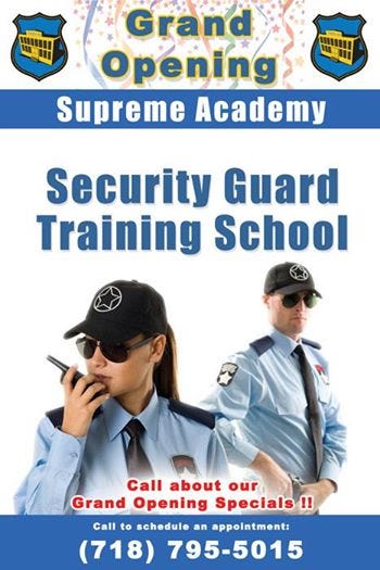 security guard training
