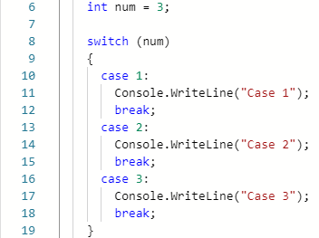 Intro to C#: Switch. If you are new to programming, I'd… | by Redmond Chan  | Medium