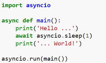 Python Asyncio. asyncio — Asynchronous I/O | by Logesh | Towards Dev