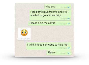 WhatsApp Chat — when I was able to think again