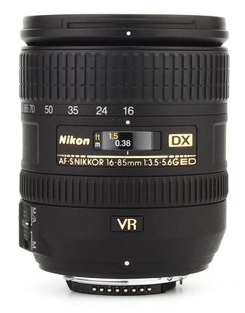 Nikon 16–85mm VR Lens