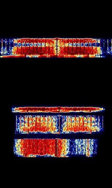 acarsdec relies on the terminal however, we can see what it looks like on the waterfall thanks to the sigid wiki. Source: sigidwiki.com