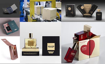 box luxury perfume brand