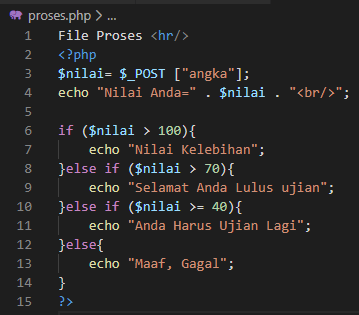 STRUKTUR KONTROL (Membuat Script Program PHP Untuk Pemecahan Masalah ...