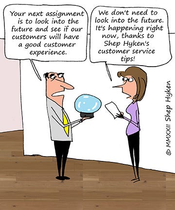 Inspirational Customer Service Cartoons