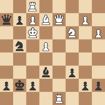 Easy Chess puzzle # 0029 - Mate in 1 move