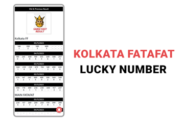 Kolkata Fatafat Today Result. In the bustling city of Kolkata, the