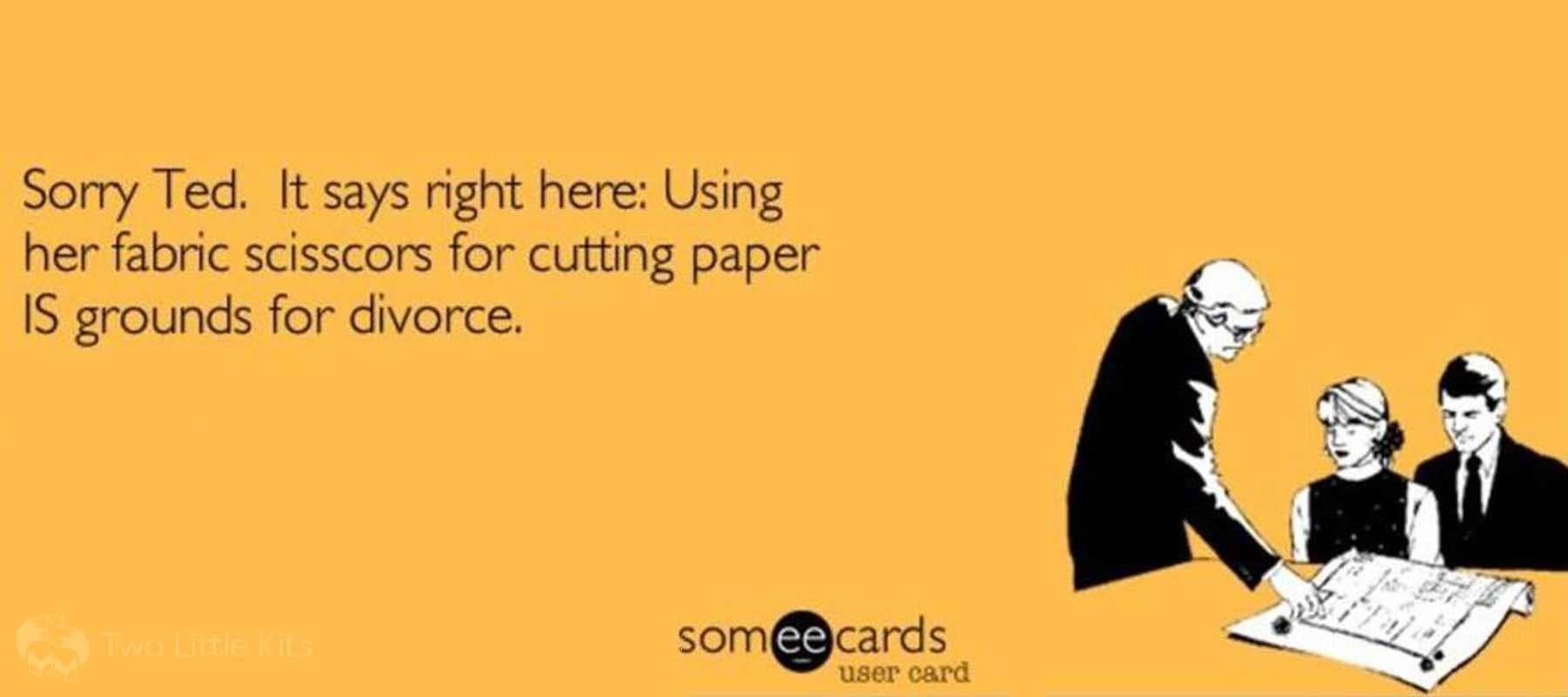 How to Care for your Craft Scissors - Shiny Happy World
