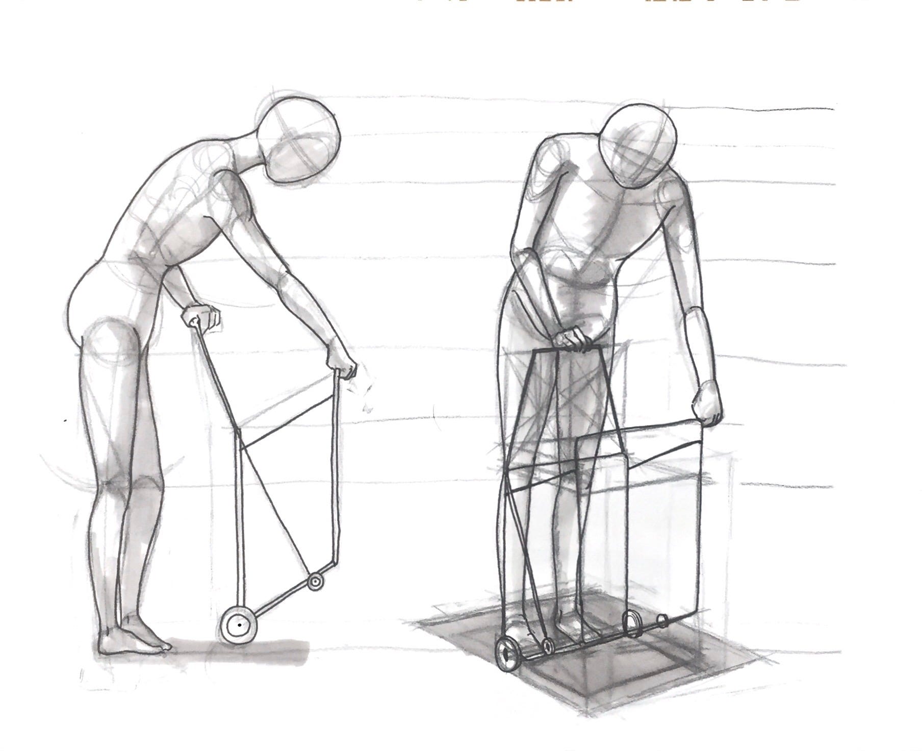 Online Lesson : 30min Figure Drawing / Learn Proportion and Poses