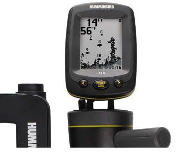 The Humminbird Fishin Buddy 110 4-Inch Waterproof Fishfinder