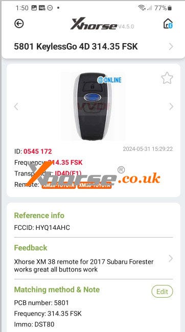 Solved: Xhorse Key Tool Max “Does Not Currently Support XM38”?