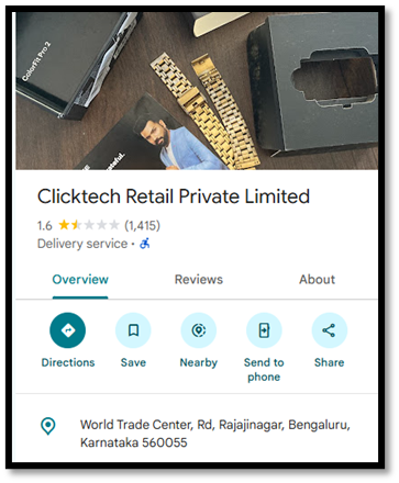Look at their ratings from 1415 customers on Google reviews. Amazon Reviews blocked these customers from negative reviews.
