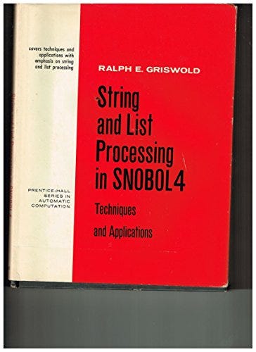 SNOBOL4: a lost programming language