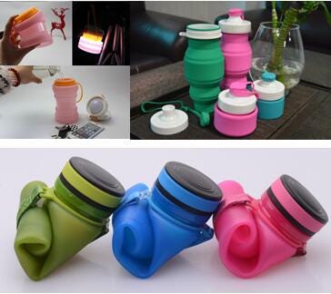 Collapsible Silicone Water Bottles The Pretty Hot Mess