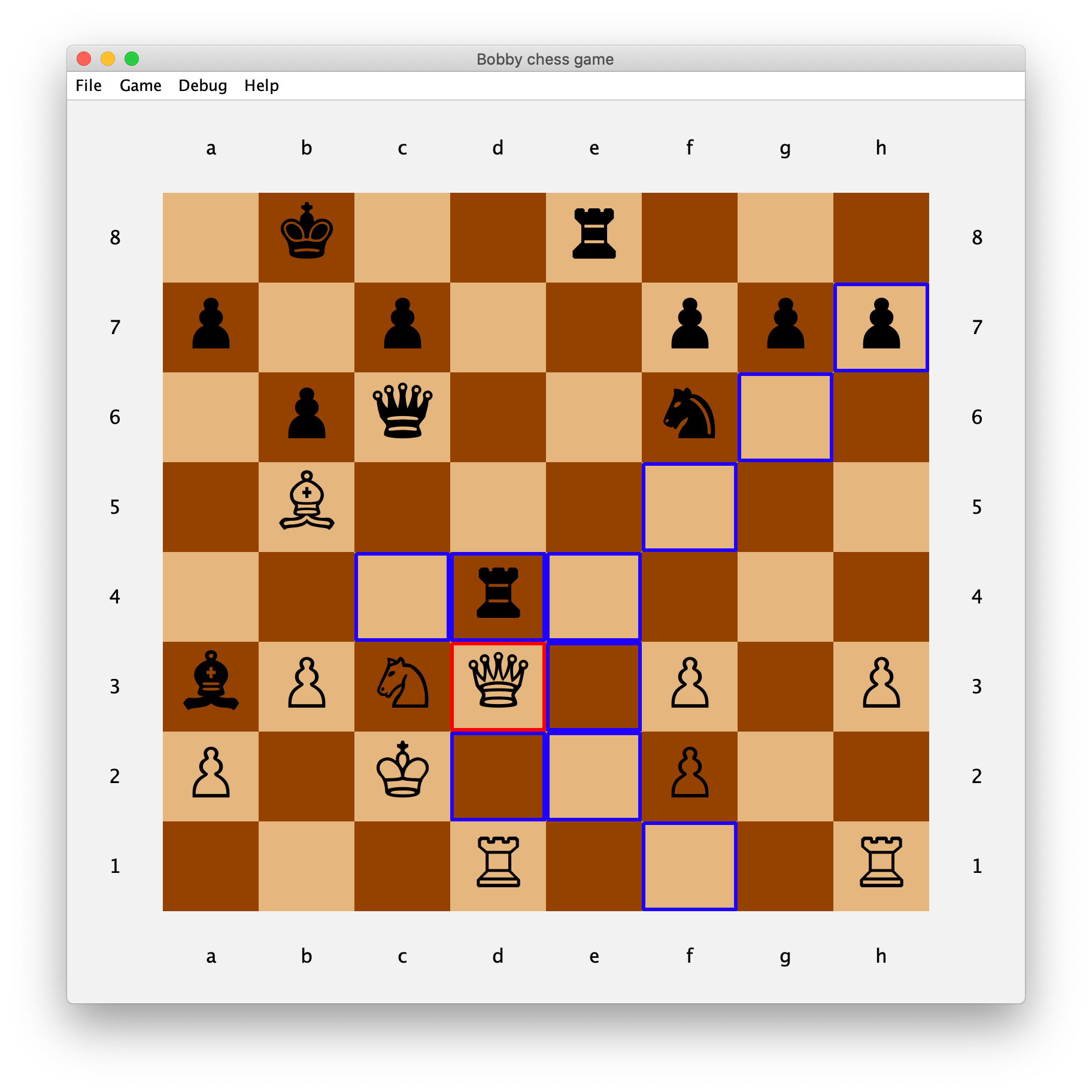 Chess Engine in Python - Part 1 - Drawing the board 