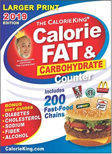 [PDF] ️ Read CalorieKing 2019 Larger Print Calorie, Fat & Carbohydrate ...