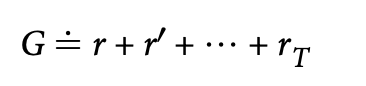 Policies, Value Functions, and Discounted Rewards in Reinforcement Learning