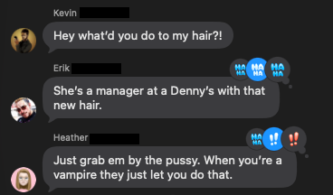 Do vampires order the Moons over My Hammy on behalf of werewolves? Or as a sassy jab at werewolves?