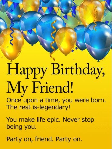 happy birthday good friend images