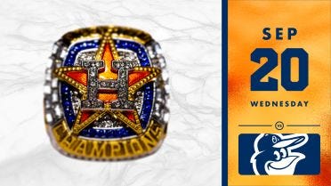 Astros Receive World Series Rings Tuesday