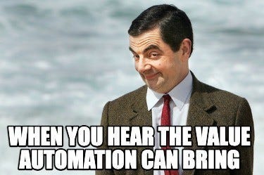 Throughout my career, I’ve worked on many automation initiatives. These include automating processes by eliminating manual tasks…