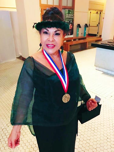 Aloha! Author, Keynote Speaker & Consultant, Dame Tadia Rice shares her  thoughts on her receiving… | by Ellis Island Medals of Honor | Medium