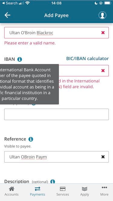 That Bank of Ireland mobile app: Insulting the customer with lipstick on a  pig | by Ultan Ó Broin | UX Planet