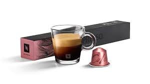 Colombia Nespresso coffee capsule — a vibrant red aluminum pod designed for Nespresso machines, offering a smooth and fruity espresso with juicy berry notes and a wine-like acidity.