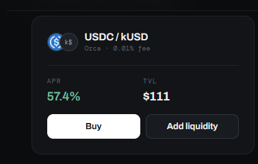 New Stablecoin on Solana kUSD