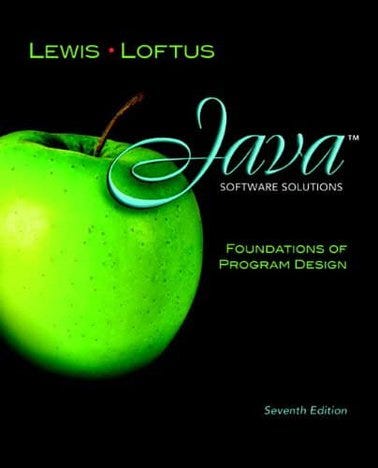 Java Software Solutions: Foundations of Program Design (7th Edition ...