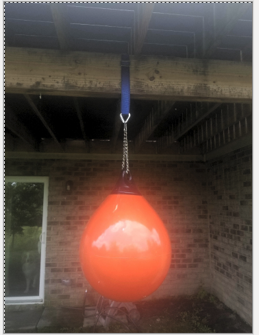 KO quarantine with a DIY water punching bag for under $100 | In Fitness And  In Health