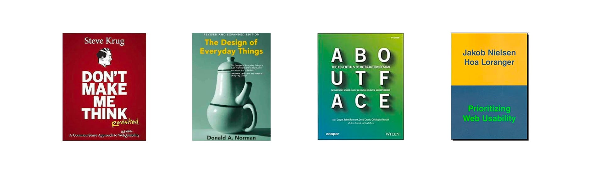 Every UX book I recommend and why, by H Locke