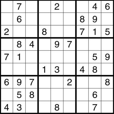 Medium sudoku puzzles @