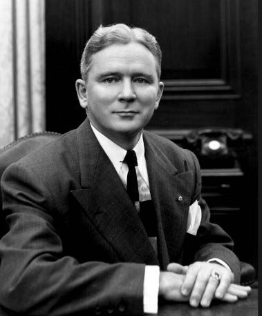 Florida Governor Fuller Warren (19459–1953)
