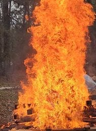 How to Get Rid of a Sex Doll. She went up in a blaze of glory! | by Erika  Diegel Martin