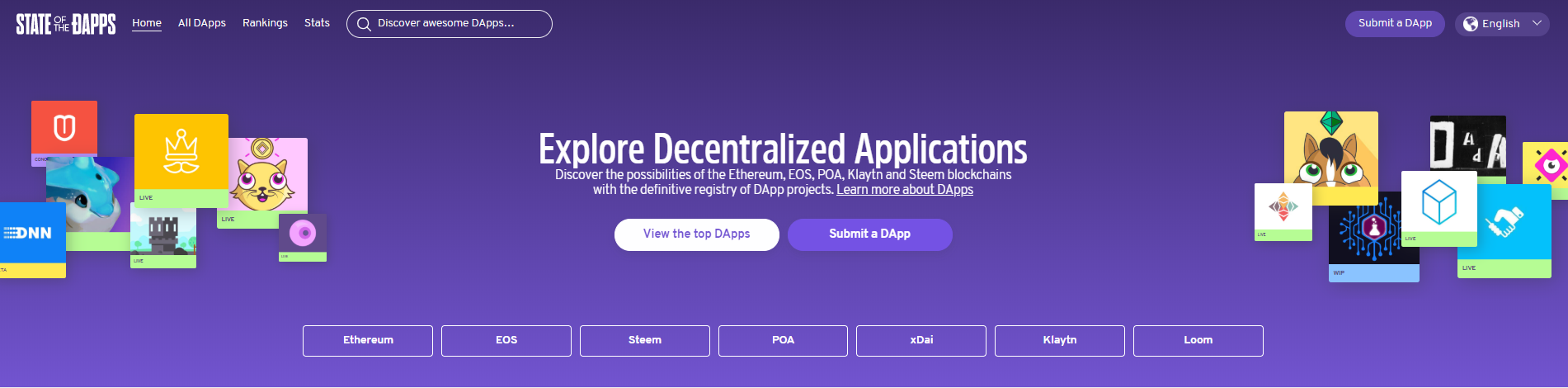 State of the DApps 등재, 그 이후. “State of the DApps가 뭔가요?”, “코스모체인 순위가… | by  Cosmochain | Cosmochain | Medium