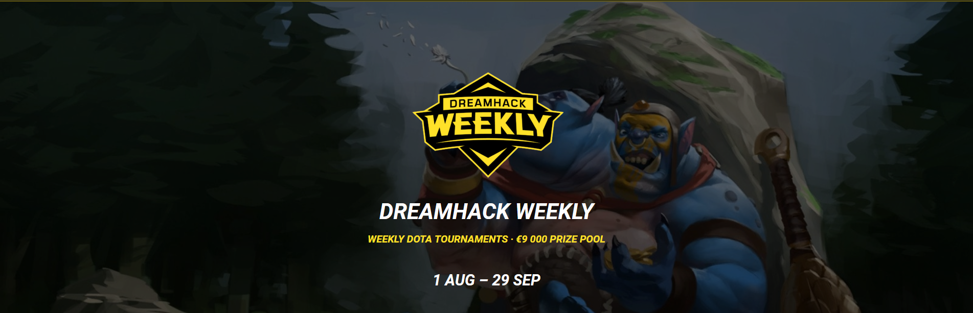 €9,000 tournament series in Dota 2 from DreamHack on Challengermode by Ludwig Lidell Challengermode