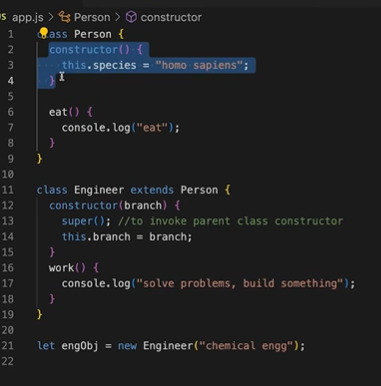 Classes & Objects in javascript - Sameeralam - Medium
