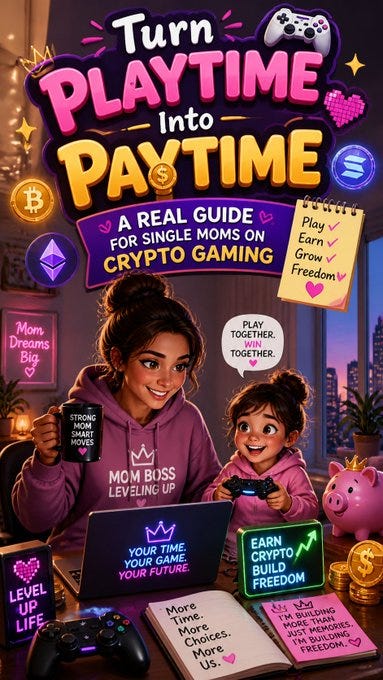 Turn Playtime Into Paytime: A Real Guide for Single Moms on Crypto Gaming
