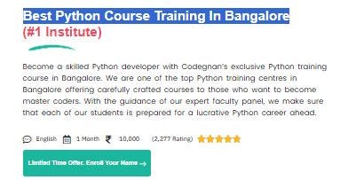 Codegnan, Best Python Training Institute in Bangalore | by Uppugundla ...