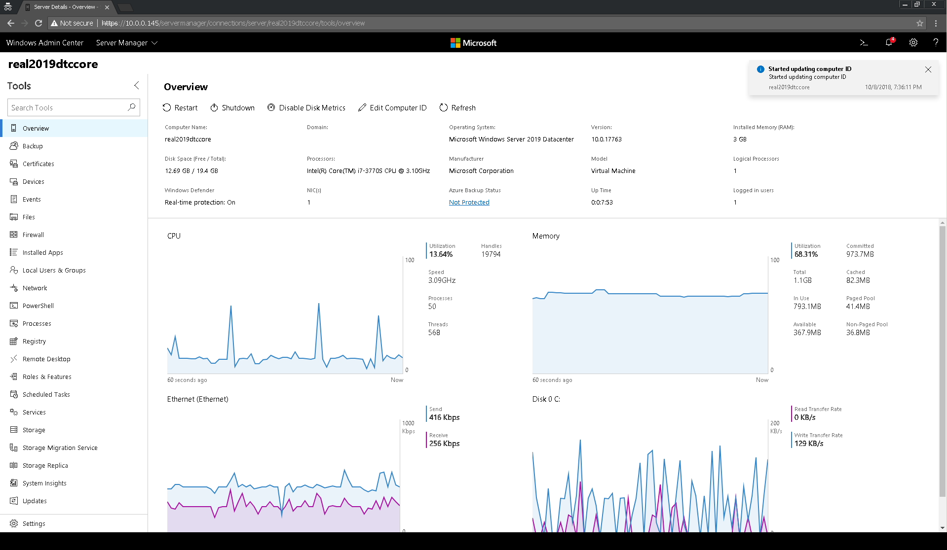 Windows Admin Center (Project Honolulu): Web-Based PowerShell-Based Remote  Server Monitoring & Management + Installation Guide (Part-1, Chopped  Edition) | by Real Network Labs | Medium