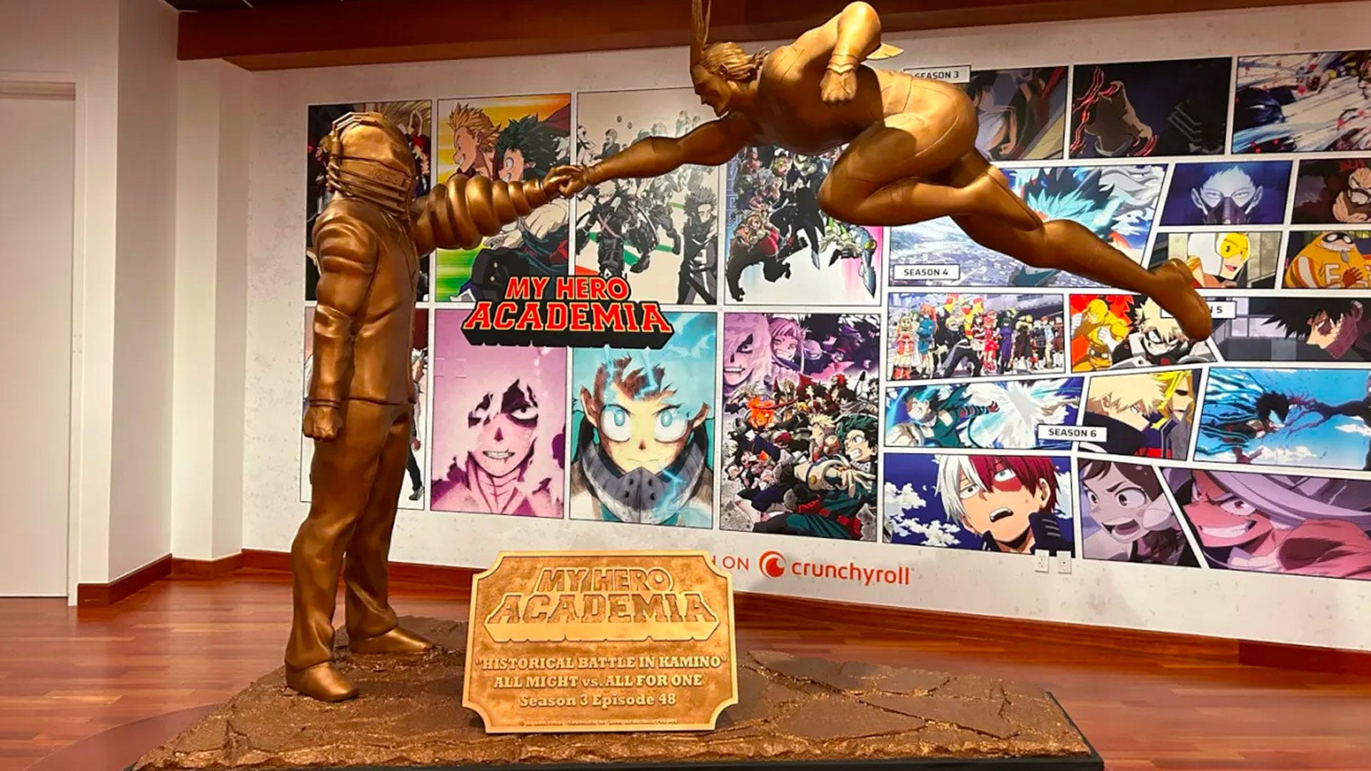 Groove Jones Brings My Hero Academia Statue to Life Using AR