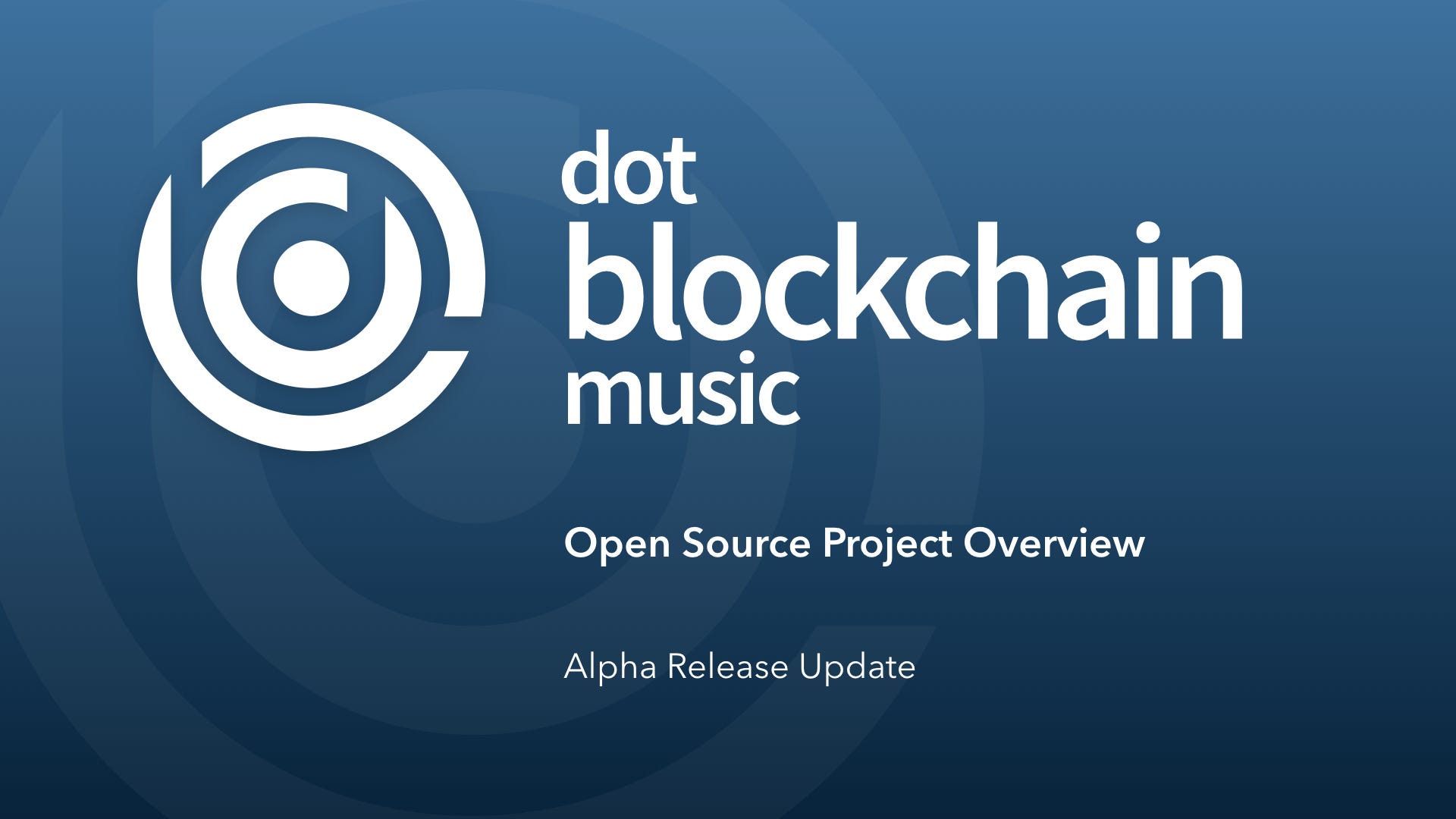 The Dot Blockchain Music Project Alpha Release - (dotBC Update #4) | by  Benji Rogers (He/Him) | Medium