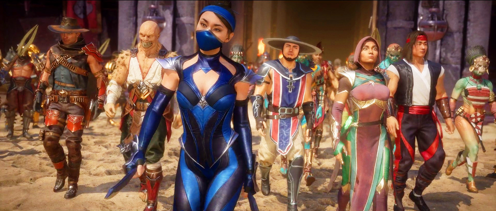 How Mortal Kombat 1's First Set of DLC Characters Compare to MK11