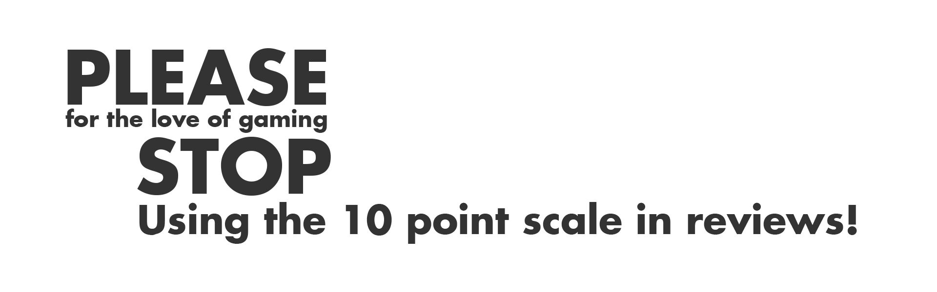 Video Game Reviews: A Discussion Of The Ten-Point Scale And Inflated Scores