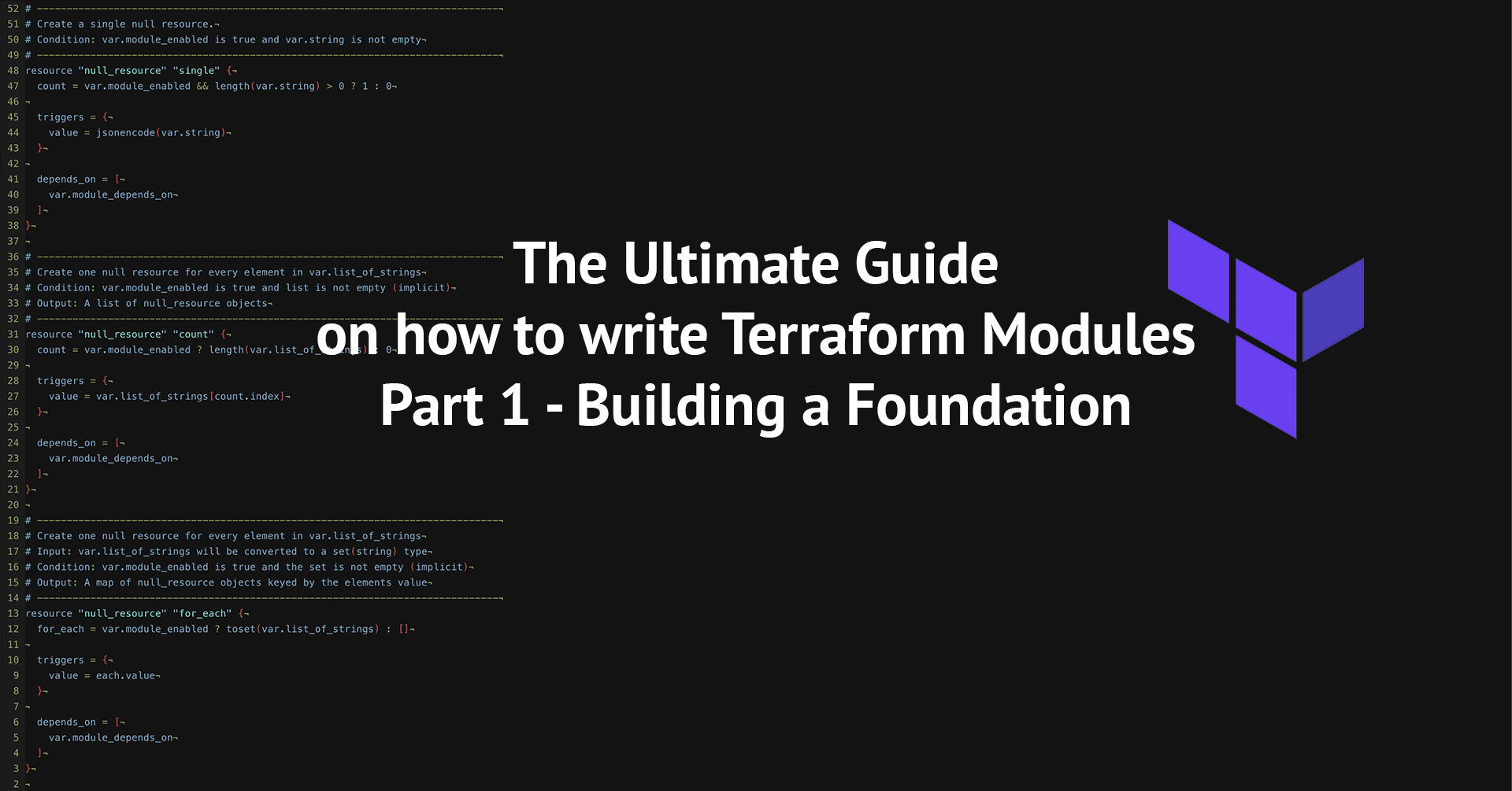 The Ultimate Guide on How to Write Terraform Modules - Part 1 | Mineiros