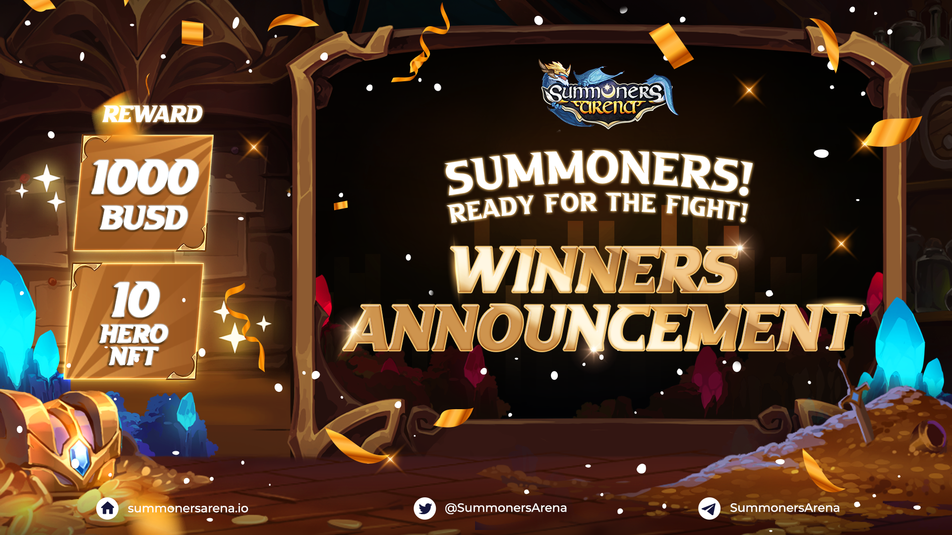 Summoners Arena Prepares for Major Upgrade, Offers Regular Perks and NFT  Prizes