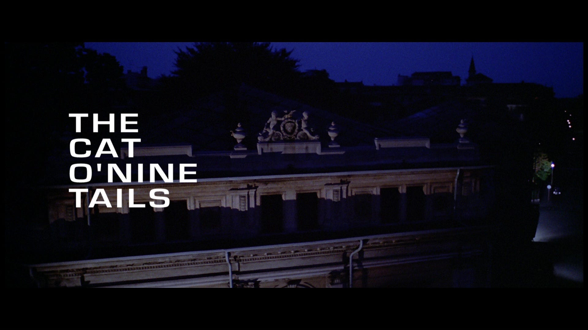 THE CAT O' NINE TAILS Blu-ray Screen Comparisons: Arrow Video vs