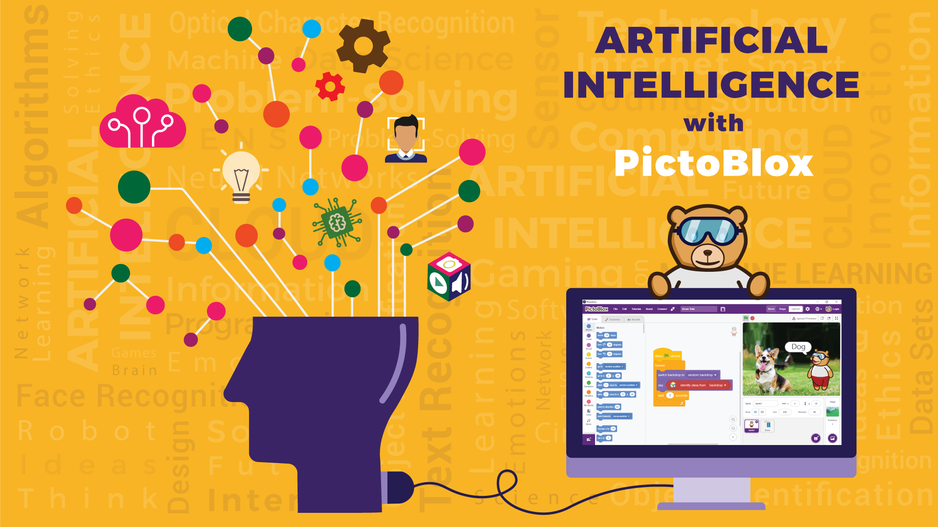 Make Logo Quiz Using the Artificial Intelligence Extension in PictoBlox -  STEMpedia Projects